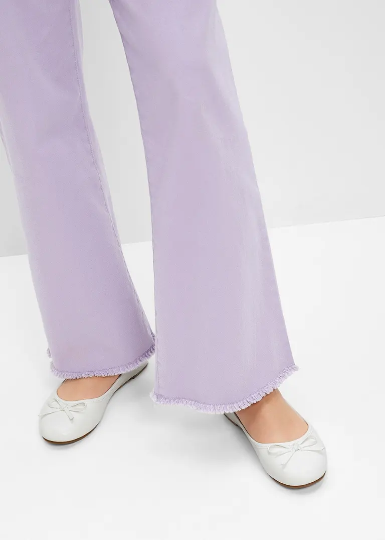 bonprix Zeitlose Ballerina mit Schleife - weiß - Damen Outlet