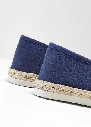 bonprix Sommerliche Espadrille mit leichter Laufsohle - blau im Angebot