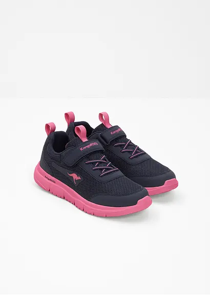 bonprix Sportlicher Kangaroos Kinder Sneaker mit Materialmix - blau Fabrik Onlineshop