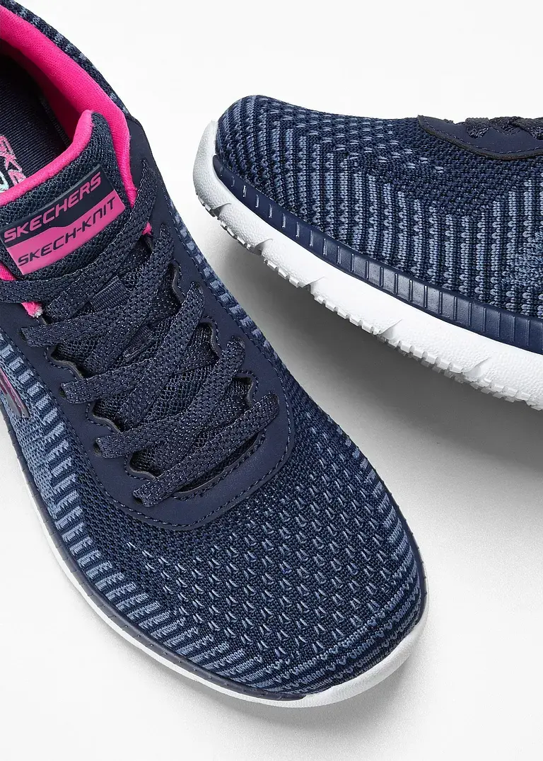 bonprix Moderner Komfort Sneaker von Skechers mit Memory Foam - blau Fabrikpreis