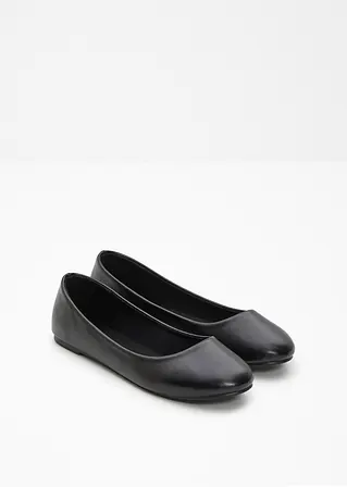bonprix Zeitloser Ballerina in schönem Design - schwarz - Damen Rabatt