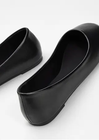 bonprix Zeitloser Ballerina in schönem Design - schwarz - Damen Rabatt