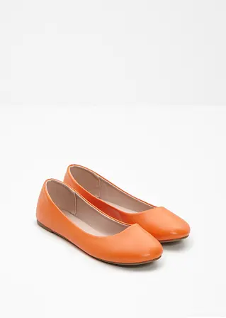 bonprix Zeitloser Ballerina in schönem Design - orange - Damen Versandkostenfrei