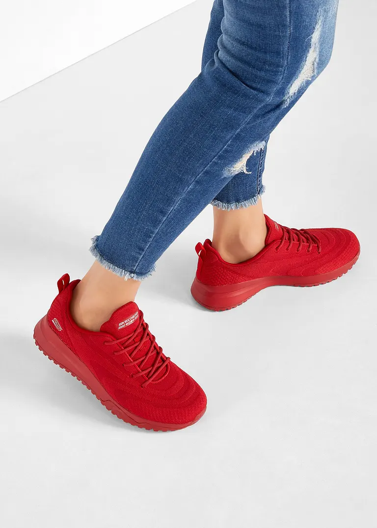 bonprix Modischer Sneaker von Skechers im sportiven Look - rot Preisnachlass