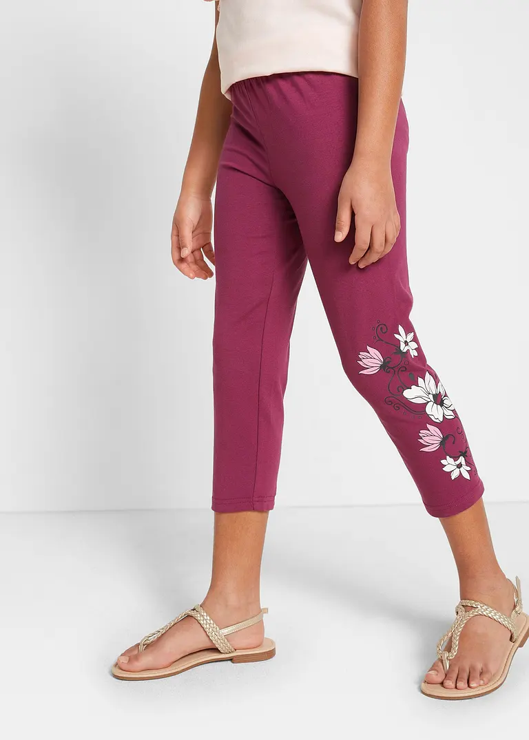 bonprix Schöne Mädchen Leggings mit dekorativem Druck - Kinder Heißer Verkauf