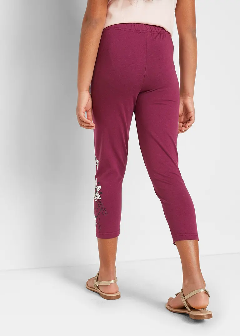 bonprix Schöne Mädchen Leggings mit dekorativem Druck - Kinder Heißer Verkauf