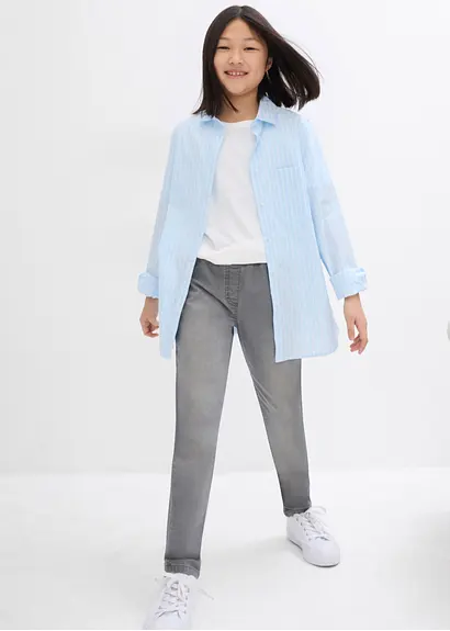 bonprix Bequeme Mädchen Jeggings im 2er Pack - Kinder Saisonale Angebote
