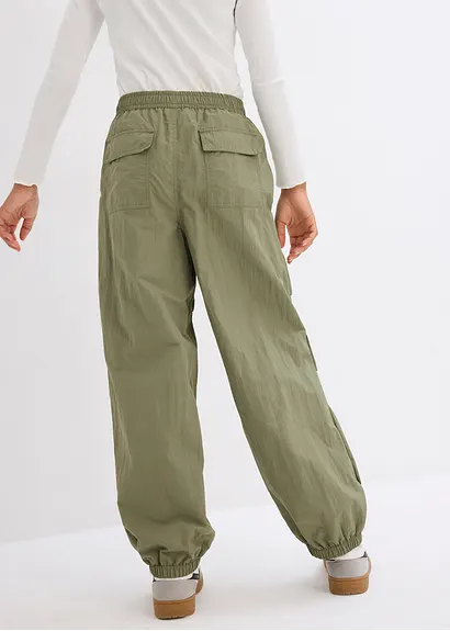 bonprix Modische Mädchen Schupfhose mit warmen Futter - grün Tägliche Deals
