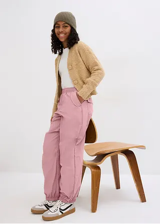 bonprix Modische Mädchen Schupfhose mit warmen Futter - rosa Sonderangebote