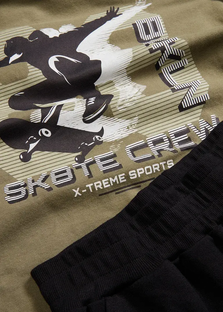 bonprix Lässiger Jogginganzug mit Kapuze und Basketball Design Begrenzte Freigabe
