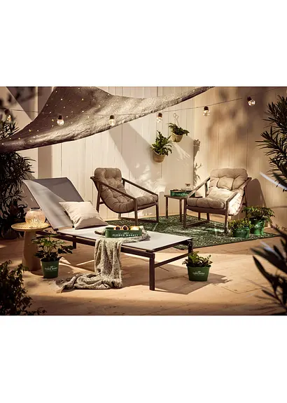 bonprix Gemütliche Musterung nicht nur für den Outdoor Bereich - grün Discount Store für neue Produkte