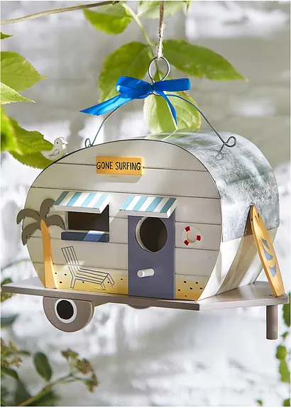 bonprix Vogelhaus mit vielen Details - weiß - Wohnen & Garten 50% Rabatt mit kostenlosem Versand