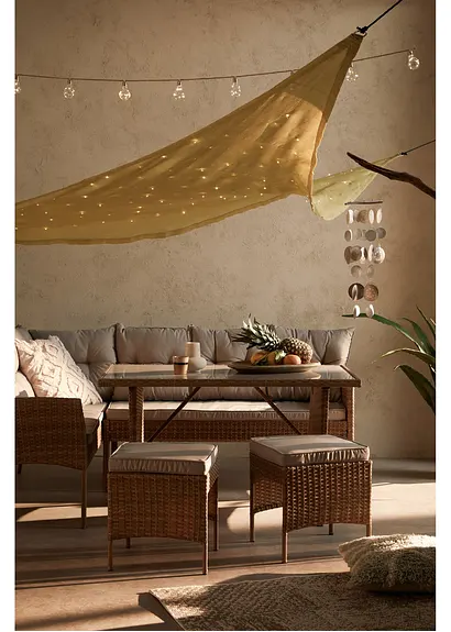 bonprix Wunderschönes Capiz-Windspiel - braun - Wohnen & Garten Kostenloser Versand international