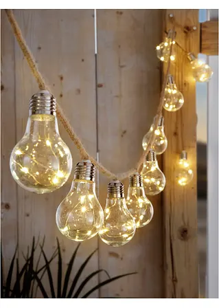 bonprix Stimmungsvolle Dekoration - LED-Solar-Lichterkette mit 10 Glühbirnen Speichern exportieren