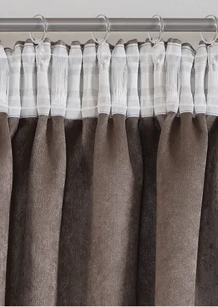 bonprix Zeitloser Fensterschmuck in hochwertiger Jacquard-Qualität Exklusive Angebote