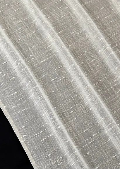 bonprix Leicht fallende Fertiggardine in Leinen-Optik - beige Schlaufen Letzter Tag